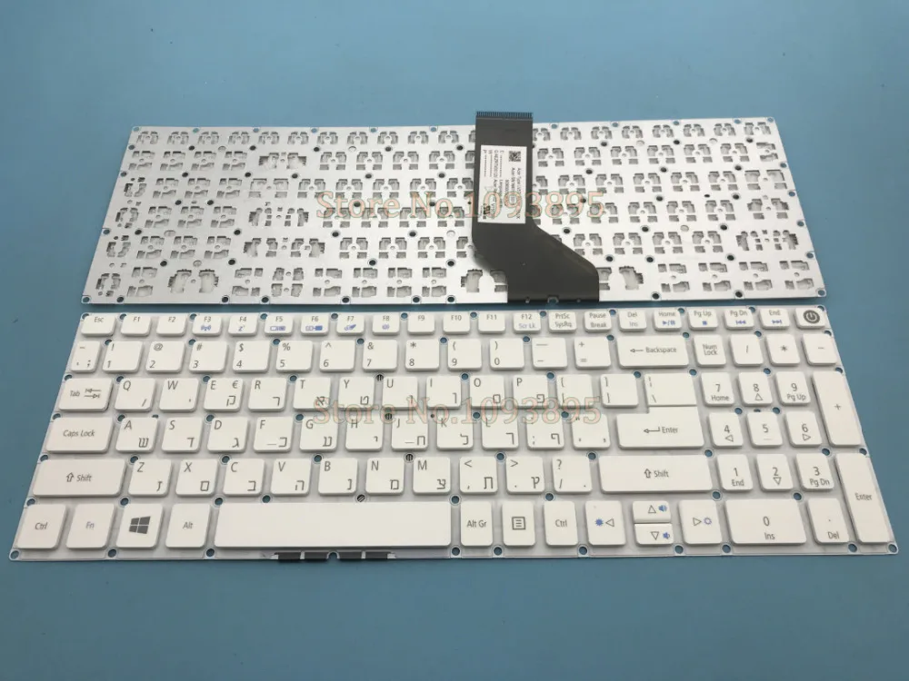 NEW Hebrew keyboard for Acer Aspire Nitro VN7-572 VN7-572G VN7-572TG VN7-592G VN7-792G Hebrew keyboard White
NEW Hebrew keyboard for Acer Aspire Nitro VN7-572 VN7-572G VN7-572TG VN7-592G VN7-792G Hebrew keyboard White
