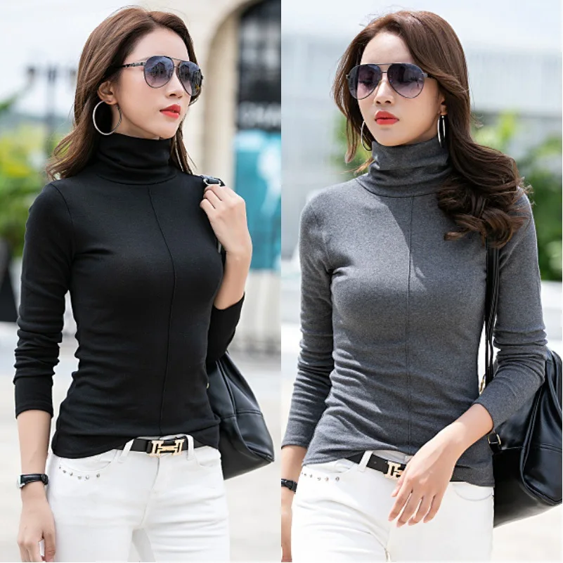 2019 spring sexy Plus Size Blouse Women Tops Solid Turtleneck Basic Bottoming Womens Tops And Blouses Long Sleeve Shirt Blusa
2019 spring sexy Plus Size Blouse Women Tops Solid Turtleneck Basic Bottoming Womens Tops And Blouses Long Sleeve Shirt Blusa