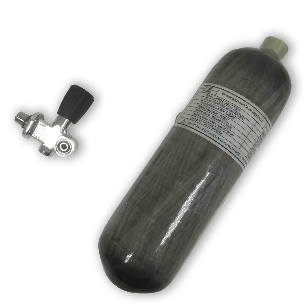 AC121781 Paintball Hpa Air Tank 2.17L Mini Scuba Tank/Diving Gas Cylinder for Life Jacket PCP Air Rifle/Gun Shooting&YOKE Valve
AC121781 Paintball Hpa Air Tank 2.17L Mini Scuba Tank/Diving Gas Cylinder for Life Jacket PCP Air Rifle/Gun Shooting&YOKE Valve