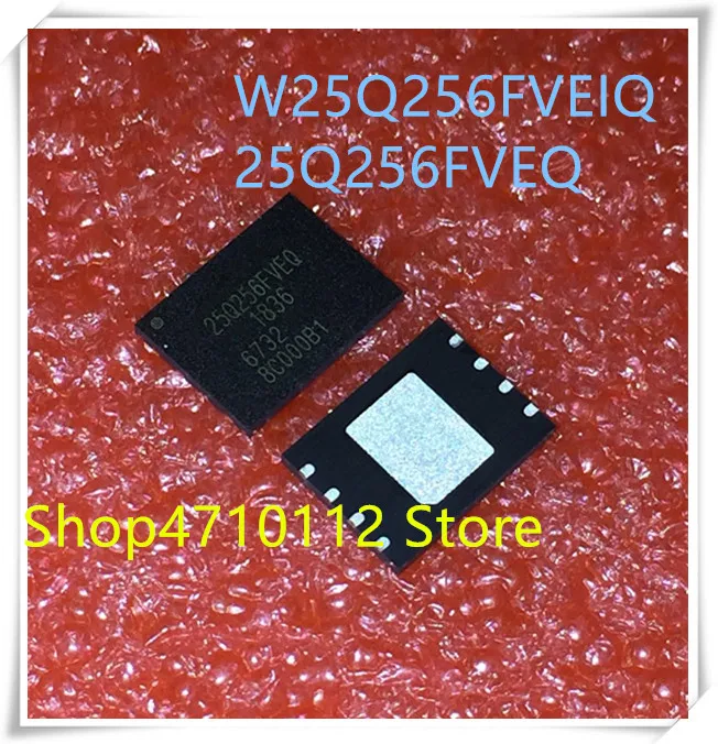 NEW 10PCS/LOT W25Q256JVEIQ 25Q256JVEQ W25Q256FVEIQ 25Q256FVEQ W25Q256 WSON-8 IC | Электроника