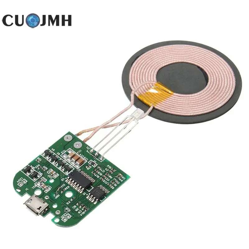 Q5 Wireless Charger Pcba Circuit Board Wireless Charging Micro Usb Port Diy Quick Charge Built-in Charging Phones Receiver
Q5 Wireless Charger Pcba Circuit Board Wireless Charging Micro Usb Port Diy Quick Charge Built-in Charging Phones Receiver