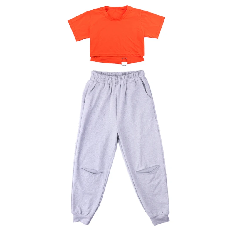 New Children'S Jazz Dance Costume Girls Fashion Hip Hop Street Catwalk Costume Korean Short Sleeved T-Shirt Pants Clothes DL3784
New Children'S Jazz Dance Costume Girls Fashion Hip Hop Street Catwalk Costume Korean Short Sleeved T-Shirt Pants Clothes DL3784