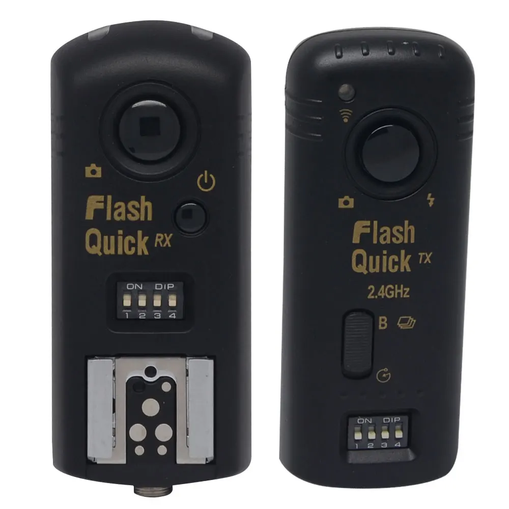 

Mcoplus RC7-N2 16 Channels Wireless Remote Speedlite Flash Trigger Transceivers for Nikon D80 / D70 / D70S