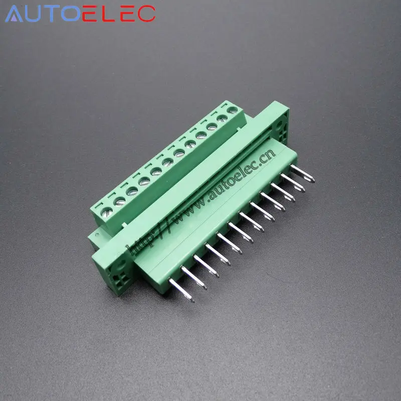 10poles Plug Terminal Blocks PCB Connector Panel 5.08mm Pitch Male Female Straight Pin With Screw Lock DFK-MSTB
10poles Plug Terminal Blocks PCB Connector Panel 5.08mm Pitch Male Female Straight Pin With Screw Lock DFK-MSTB