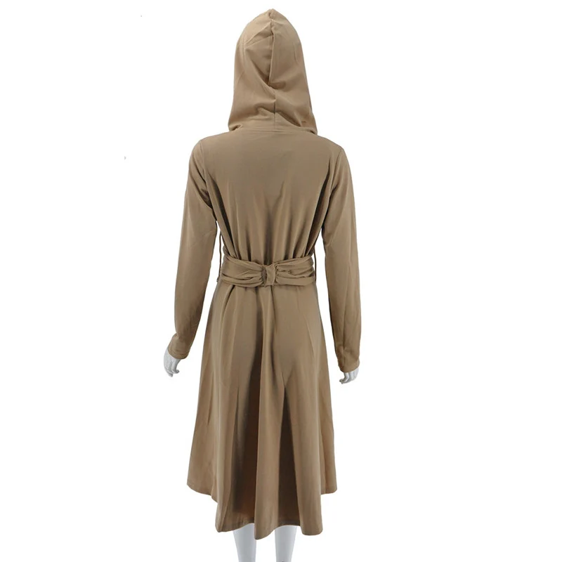 AKSLXDMMD Hooded Dress Women 2019 New Autumn and Winter V-neck Long-sleeve Mid-long Casual Dresses Female Vestidos LH1303
AKSLXDMMD Hooded Dress Women 2019 New Autumn and Winter V-neck Long-sleeve Mid-long Casual Dresses Female Vestidos LH1303