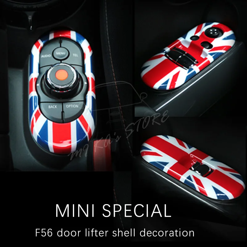 For Mini Cooper Cars Side Door Window Switch Center Console Panel Covers Case Stickers F56 3-door For AUTO Interior Accessories
For Mini Cooper Cars Side Door Window Switch Center Console Panel Covers Case Stickers F56 3-door For AUTO Interior Accessories