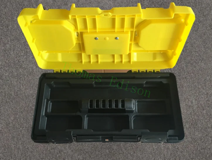 14 inch 35.5x17.5x18.5 Household vehicle storage box reinforced durable hardware maintenance plastic tool case | Инструменты