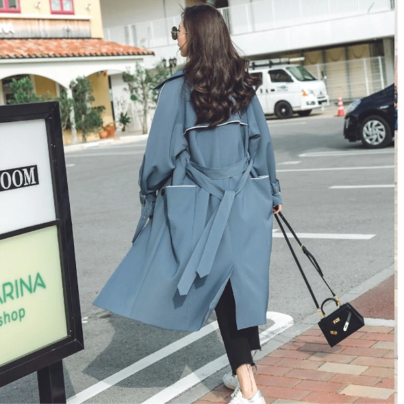 Spring Autumn 2018 New Fashion Women's Clothing Free Size Turn-Down Collar Clothes Loose Harajuku Female Windbreaker YZH446
Spring Autumn 2018 New Fashion Women's Clothing Free Size Turn-Down Collar Clothes Loose Harajuku Female Windbreaker YZH446