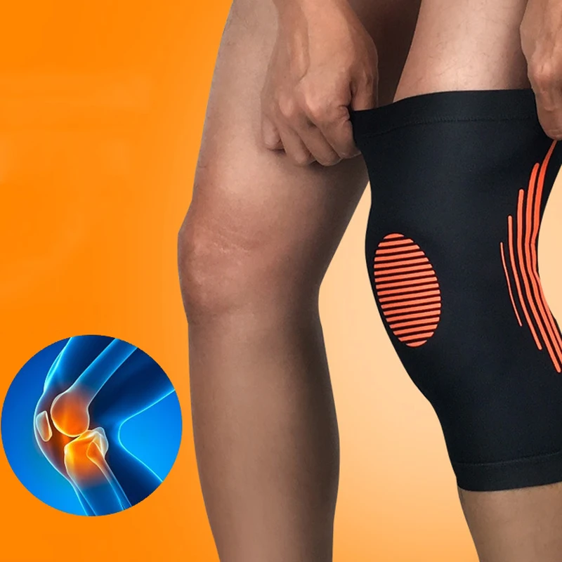 1 Pair Elastic Compression Breathable Knee Sleeves Protector for Running Cycling Basketball Sport Fitness Knee Pads Brace
1 Pair Elastic Compression Breathable Knee Sleeves Protector for Running Cycling Basketball Sport Fitness Knee Pads Brace