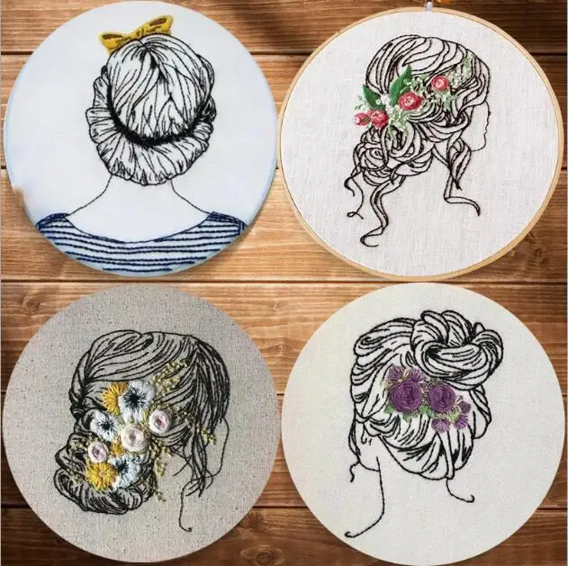 15x15cm Character series European embroidery kit simple three-dimensional embroidery Ribbon kit embroidery needlework
15x15cm Character series European embroidery kit simple three-dimensional embroidery Ribbon kit embroidery needlework