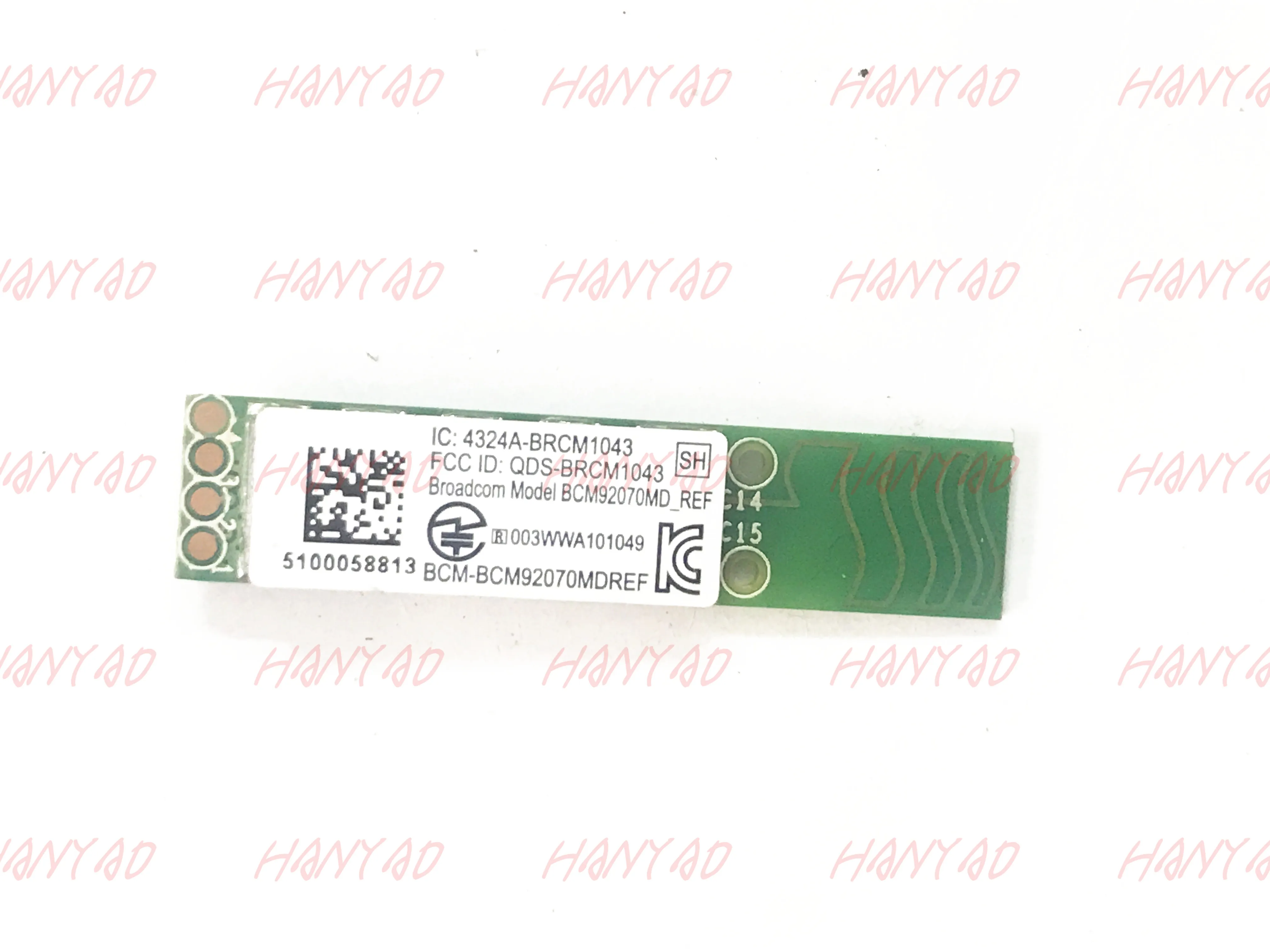 Плата bcm92070md для hp 6560b, 6570, 8560p, 8570p, bluetooth, qds-brcm1043, бесплатная доставка, 100% ТЕСТ ОК
Плата bcm92070md для hp 6560b, 6570, 8560p, 8570p, bluetooth, qds-brcm1043, бесплатная доставка, 100% ТЕСТ ОК