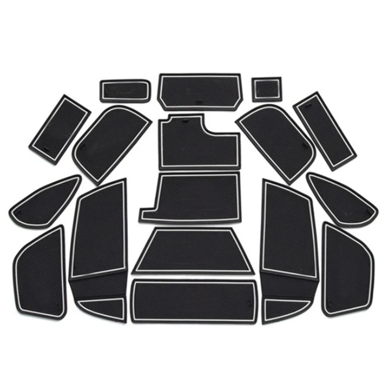 17pcs sport style gate slot pad rubber car-cup Interior cup cushion Door Mat Cup stickers covers For Ford Focus 2015 2016 2017
17pcs sport style gate slot pad rubber car-cup Interior cup cushion Door Mat Cup stickers covers For Ford Focus 2015 2016 2017