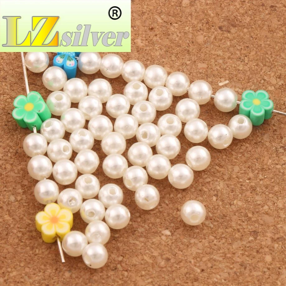 2000pcs 6mm Ivory Round Pearl Charrm Beads Acrylic Loose Bead Plastic Spacers L3121
2000pcs 6mm Ivory Round Pearl Charrm Beads Acrylic Loose Bead Plastic Spacers L3121