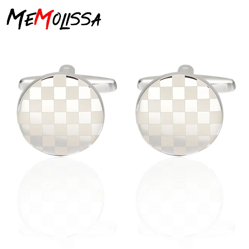 Memolissa Classic Round Mesh Cufflinks Glossy Cufflinks Professional Men's Shirt Cufflinks Gemelos para hombre camisa
Memolissa Classic Round Mesh Cufflinks Glossy Cufflinks Professional Men's Shirt Cufflinks Gemelos para hombre camisa
