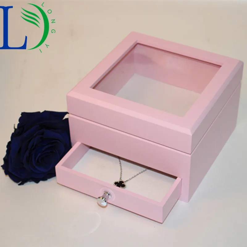 Multi-function Wooden Storage Box Jewelry Container Flower Organizer Case Double Drawer Organizer Wood Gift Box For Home
Multi-function Wooden Storage Box Jewelry Container Flower Organizer Case Double Drawer Organizer Wood Gift Box For Home