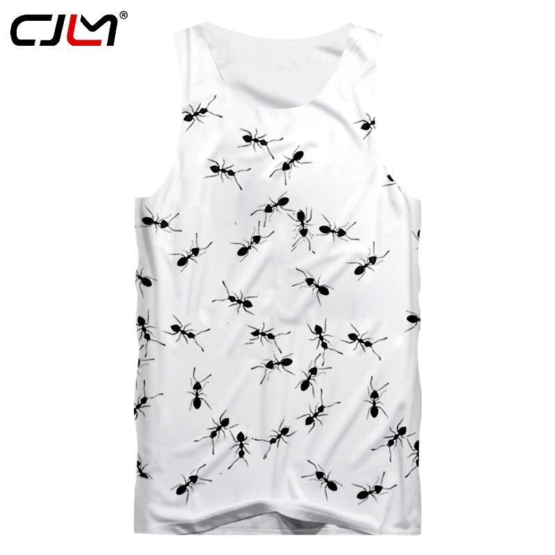 CJLM Full Printing Ants 3D Tanktop Men New Harajuku Summer Cool Crewneck Sleeveless Undershirts Man Bodybuilding Fitness Clothes
CJLM Full Printing Ants 3D Tanktop Men New Harajuku Summer Cool Crewneck Sleeveless Undershirts Man Bodybuilding Fitness Clothes