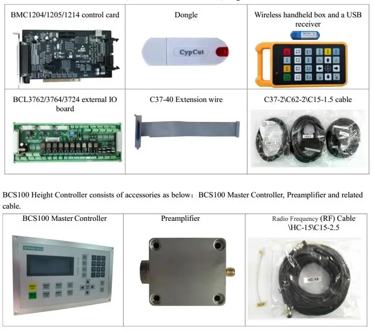 Cypcut система для лазерной резки Плоская режущая Fscut и 2000C/3000C BCS100|system|system machine |