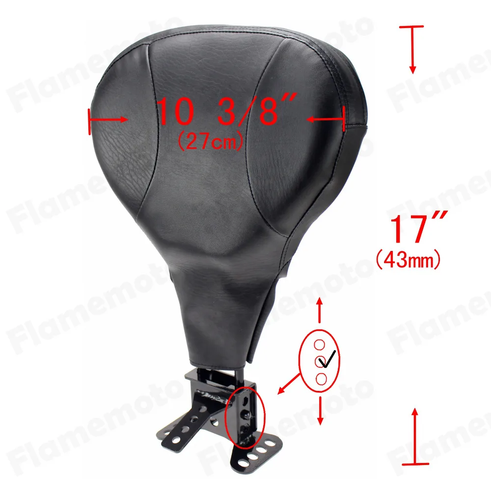 Motorcycle Adjustable Driver Rider Backrest For Harley Touring Road King Street Electra Glide FLHR FLHT FLHX Back Rest 2009-2018
Motorcycle Adjustable Driver Rider Backrest For Harley Touring Road King Street Electra Glide FLHR FLHT FLHX Back Rest 2009-2018