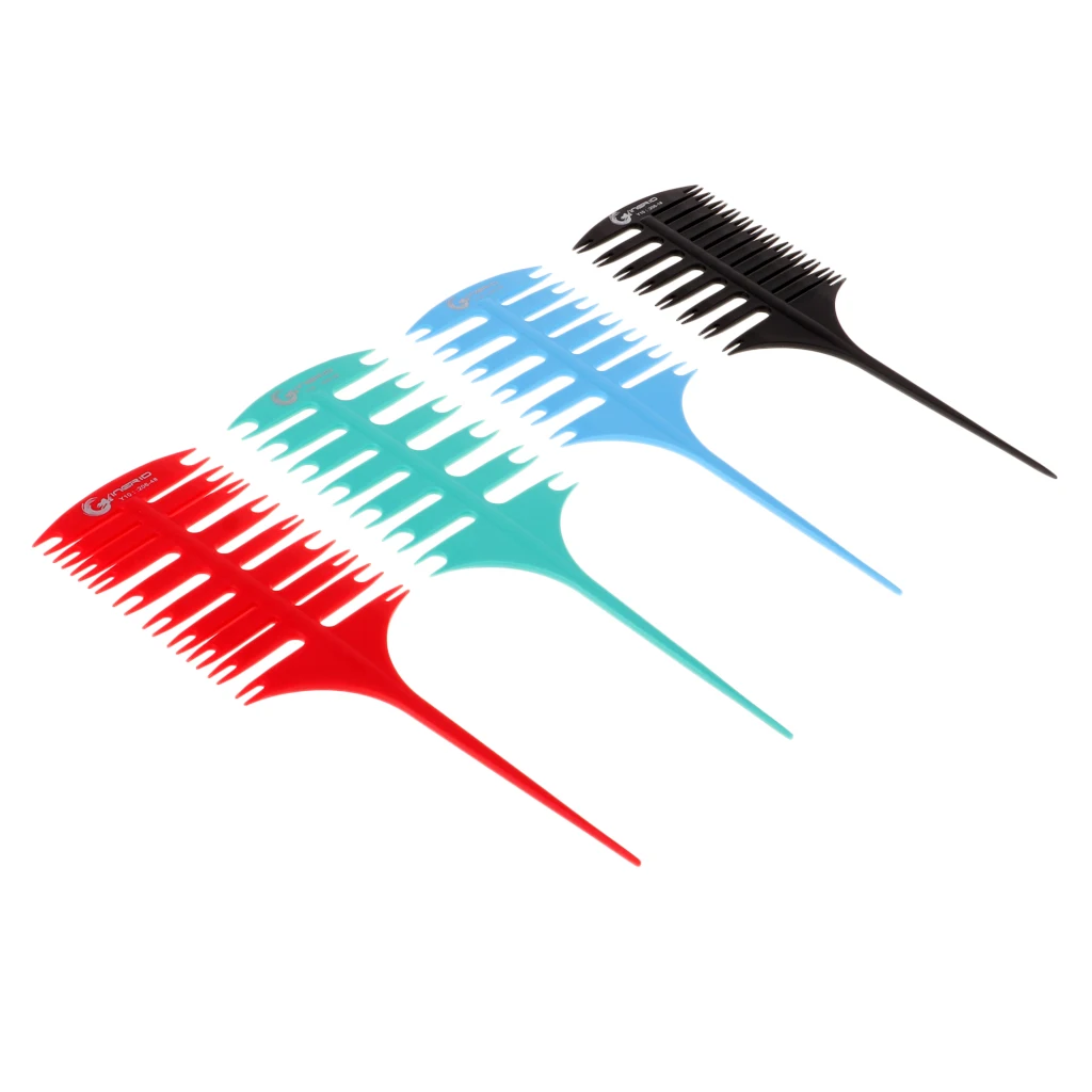 4 Pieces Durable Plastic Combs for Women’s Men’s Hair Styling Professional Weaving Comb Set for Highlighting Random Color
4 Pieces Durable Plastic Combs for Women’s Men’s Hair Styling Professional Weaving Comb Set for Highlighting Random Color