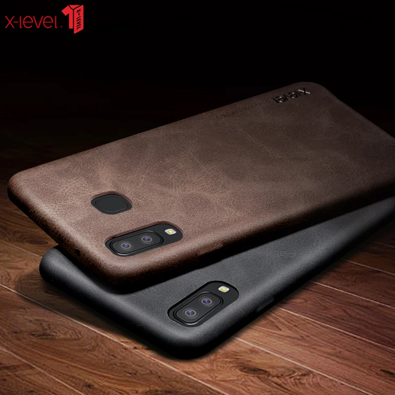 X Level Винтажный чехол для телефона Samsung A6 A8 J4 J6 J8 Plus A9 Star 2018 роскошный