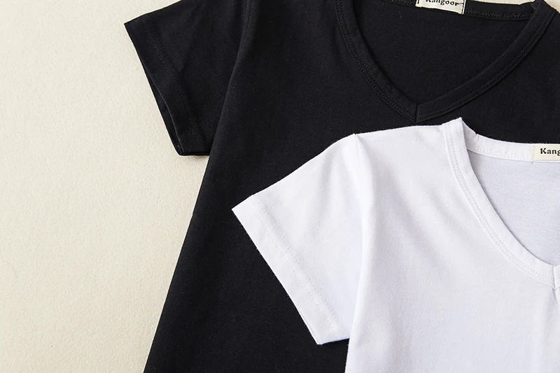 2018 Summer Baby Clothing Baby Girl Boy Cotton T Shirt V Neck Short Sleeve Top Tees For Kids Blank Shirt Black White 0-10 years
2018 Summer Baby Clothing Baby Girl Boy Cotton T Shirt V Neck Short Sleeve Top Tees For Kids Blank Shirt Black White 0-10 years