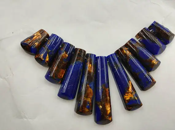 Lapis Bronze Golden Titanium Points crystal quartz, rock crystal, points pendant, rectangle teeth crystal Rainbow gold silver Ti
Lapis Bronze Golden Titanium Points crystal quartz, rock crystal, points pendant, rectangle teeth crystal Rainbow gold silver Ti