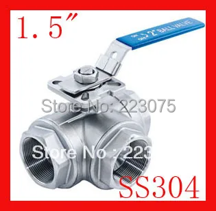 Sale Air Pressure Regulator Valve New Arrival 1.5" Cf8 Ss304 Stainless Steel Three Way Ball Valve T port/L port Bsp Thread
Sale Air Pressure Regulator Valve New Arrival 1.5" Cf8 Ss304 Stainless Steel Three Way Ball Valve T port/L port Bsp Thread