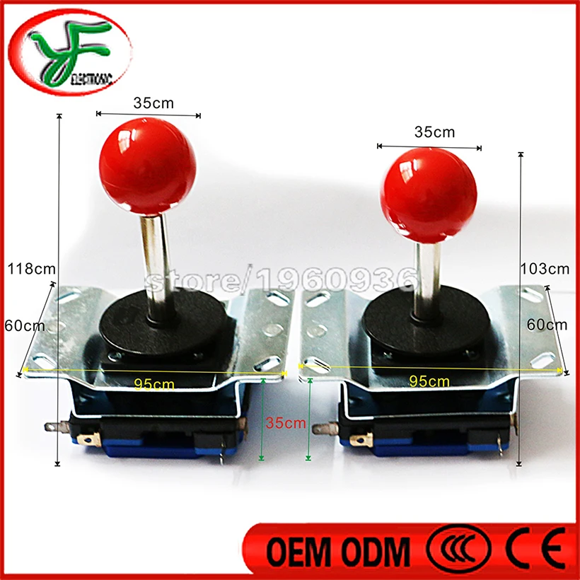 2pcs/lot Switchable Ball Arcade joystick 4 8 ways Operation Controller for Arcade Games Machine
2pcs/lot Switchable Ball Arcade joystick 4 8 ways Operation Controller for Arcade Games Machine