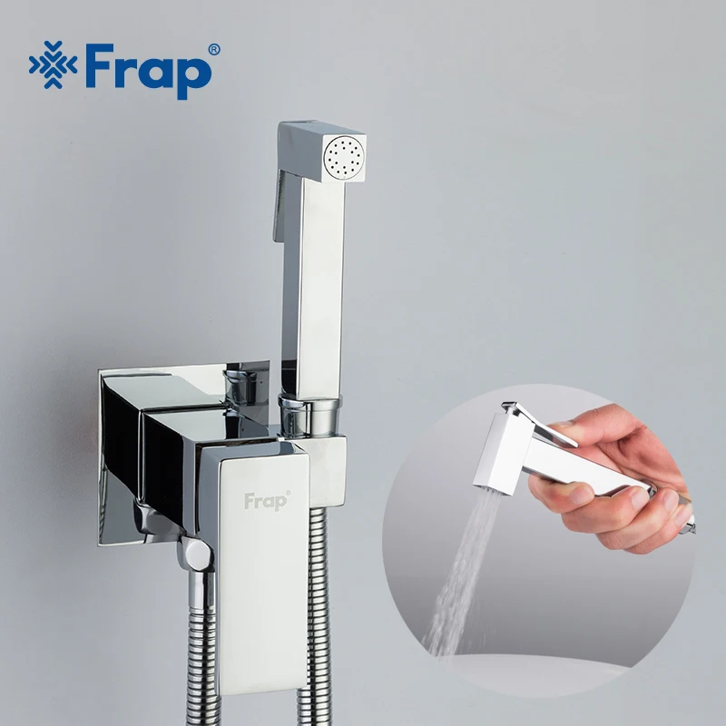 Frap Bidet Faucet Brass Shower Tap Washer Mixer Muslim Ducha Higienica Cold & Hot Water Mixer Crane Square Shower Spray F7506
Frap Bidet Faucet Brass Shower Tap Washer Mixer Muslim Ducha Higienica Cold & Hot Water Mixer Crane Square Shower Spray F7506