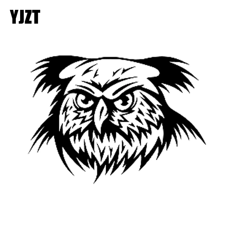 YJZT 15.9CM*11.5CM Owl Head Face Wild Bird Personalized Decor Car Sticker Decal Black/Silver Vinyl C11-1244
YJZT 15.9CM*11.5CM Owl Head Face Wild Bird Personalized Decor Car Sticker Decal Black/Silver Vinyl C11-1244
