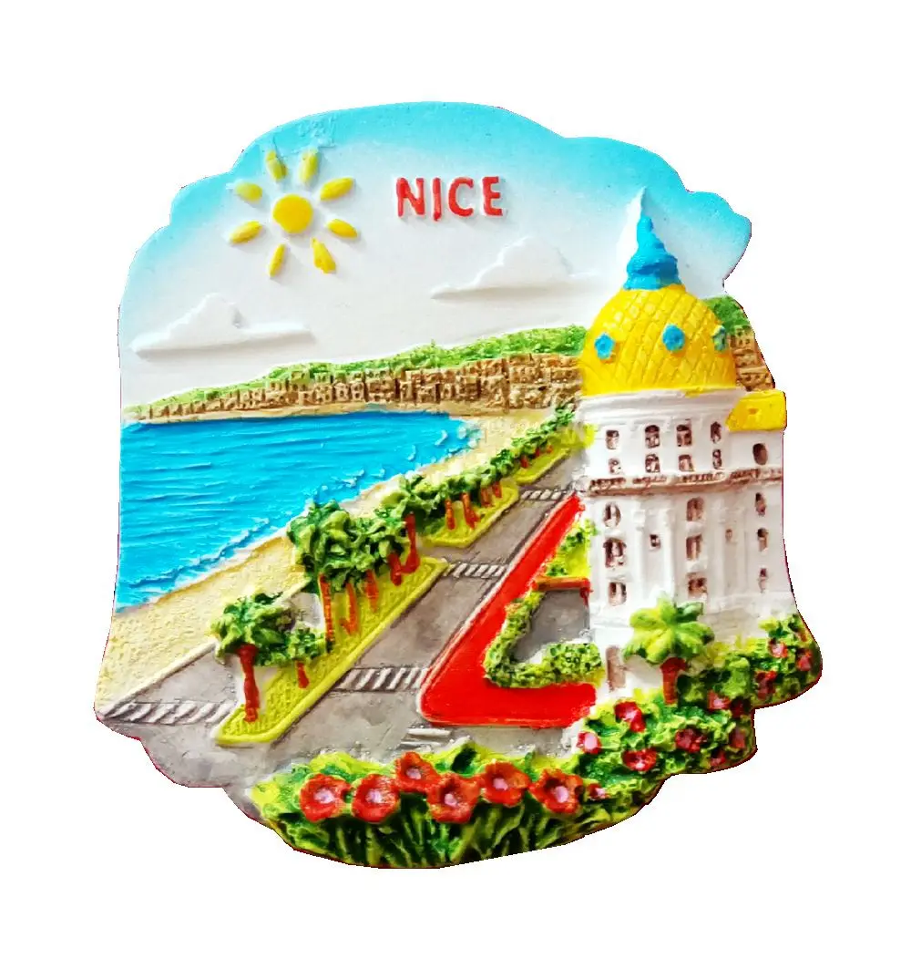 Hot Sale Nice, France, Gold Coast Handmade Painted Aromatherapy Fridge Magnets Travel Souvenirs Refrigerator Magnetic Sticker
Hot Sale Nice, France, Gold Coast Handmade Painted Aromatherapy Fridge Magnets Travel Souvenirs Refrigerator Magnetic Sticker