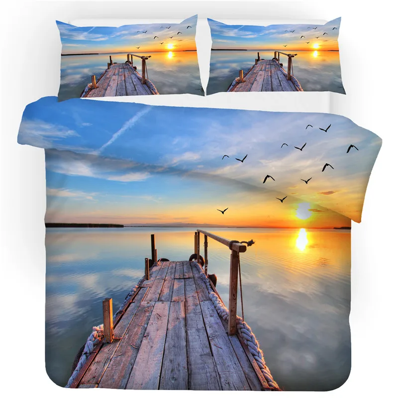 3D print Bedding set Landscape trestle sea seagull holiday kids'/friends' gift Twill soft sanding Duvet cover set Home Textiles
3D print Bedding set Landscape trestle sea seagull holiday kids'/friends' gift Twill soft sanding Duvet cover set Home Textiles