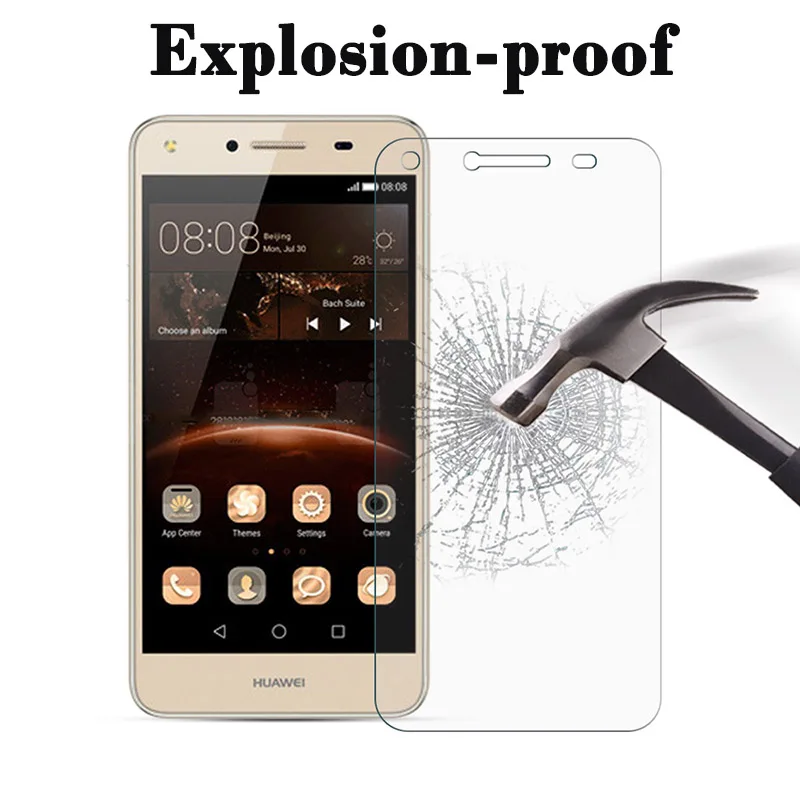 Для Huawei Y5 ii стекло для Y6 защита экрана Y635 5Y Y3 Y 3 5 6 635 защитное 9H на пленку