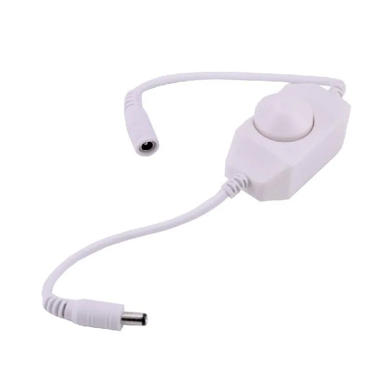 12 Volt 2A Inline LED Dimmer Switch with DC Power Jack 5.5 x 2.1 mm for Single Color LED Lamp Strip DC12V 24V CE ROSH FCC 20PCS
12 Volt 2A Inline LED Dimmer Switch with DC Power Jack 5.5 x 2.1 mm for Single Color LED Lamp Strip DC12V 24V CE ROSH FCC 20PCS