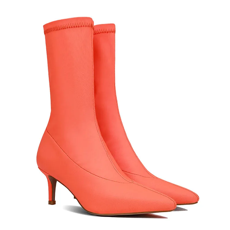 new fashion Ankle Boots Thin Heel High Heels Elastic Ankle Boots Pointy Toe Women Shoes Sexy Party LadiesComfort Boots pumps
new fashion Ankle Boots Thin Heel High Heels Elastic Ankle Boots Pointy Toe Women Shoes Sexy Party LadiesComfort Boots pumps