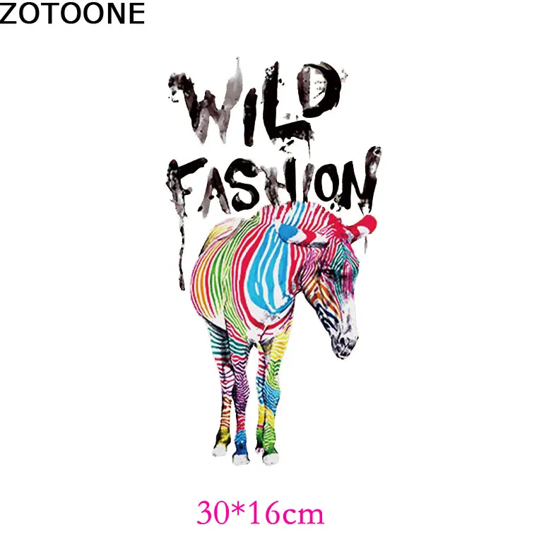 ZOTOONE Thermal transfer color zebra letters ironing pattern DIY garment accessories patch A grade powder ironing paste D
ZOTOONE Thermal transfer color zebra letters ironing pattern DIY garment accessories patch A grade powder ironing paste D