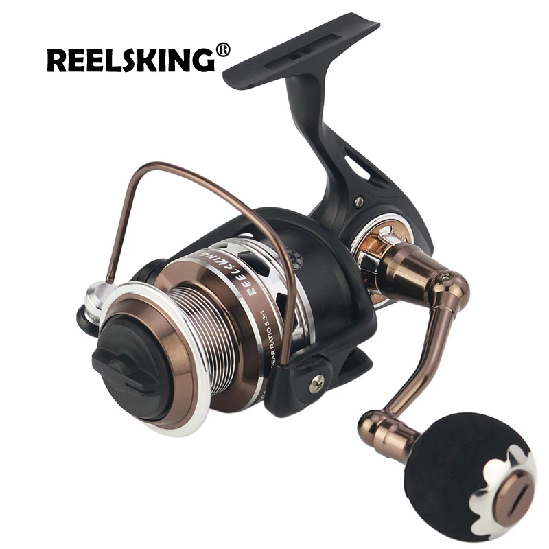 REELSKING RX Saltwater Spinning Fishing Reel 5.3:1 MAX DRAG 25 5000-9000 Full Metal Anti-Corrosion Sea Carp Fishing Wheel
REELSKING RX Saltwater Spinning Fishing Reel 5.3:1 MAX DRAG 25 5000-9000 Full Metal Anti-Corrosion Sea Carp Fishing Wheel