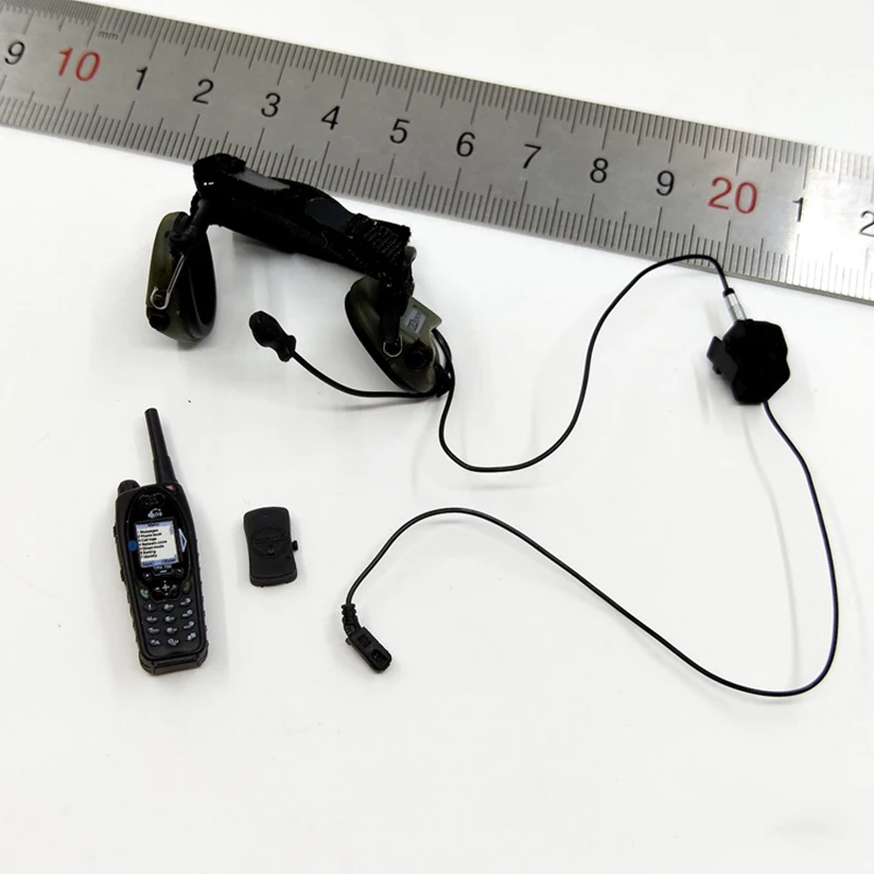 1/6 Scale 78061 French Black Panther Commond Radio Receive and Earphone Models Accessories for 12''Action Figures Bodies DIY
1/6 Scale 78061 French Black Panther Commond Radio Receive and Earphone Models Accessories for 12''Action Figures Bodies DIY