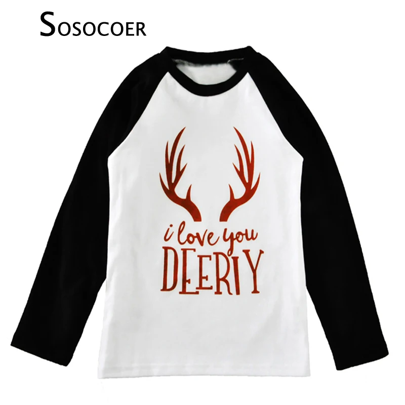 SOSOCOER Baby T Shirts Spring Autumn Letter Kids T-shirts Tops 2017 New Brand Cartoon Deer Boys Girls T Shirt For Baby Clothes
SOSOCOER Baby T Shirts Spring Autumn Letter Kids T-shirts Tops 2017 New Brand Cartoon Deer Boys Girls T Shirt For Baby Clothes