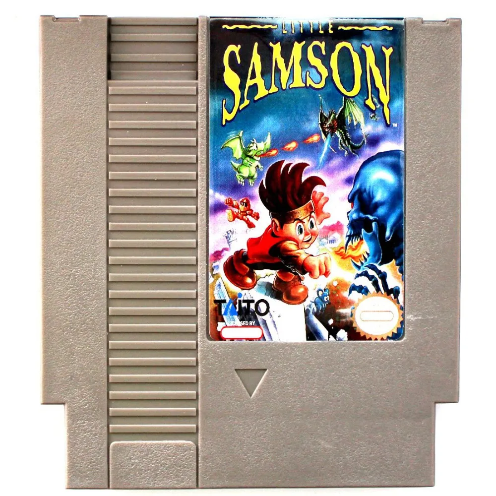 72 Pins 8 bit Game Cartridge 8bit game card : Little Samson ( USA Version!! ) High quality!
72 Pins 8 bit Game Cartridge 8bit game card : Little Samson ( USA Version!! ) High quality!