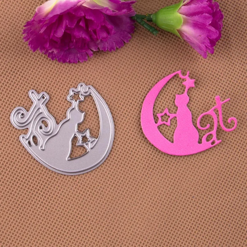 The Crescent Moon Cutting Dies Stencils for DIY Scrapbooking/photoAlbum Decorative Embossing DIY Paper Cards
The Crescent Moon Cutting Dies Stencils for DIY Scrapbooking/photoAlbum Decorative Embossing DIY Paper Cards
