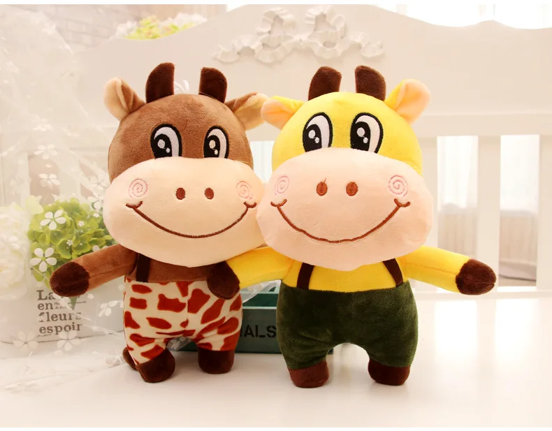 about 40cm lovely cartoon cow soft doll plush toy throw pillow birthday gift h2257
about 40cm lovely cartoon cow soft doll plush toy throw pillow birthday gift h2257