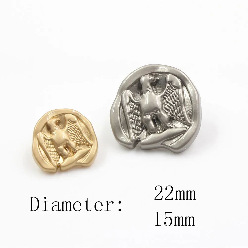 15mm 22mm 10pcs/lot Owl metal button gold black sweater coat decoration shirt buttons accessories DIY JS-0055
15mm 22mm 10pcs/lot Owl metal button gold black sweater coat decoration shirt buttons accessories DIY JS-0055