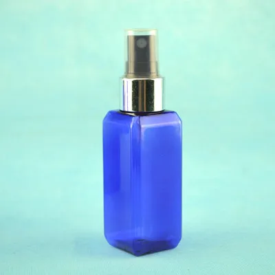 50ml x 300 square plastic travel blue bottle with sprayer, refillable empty plastic bottle for cosmetics packaging
50ml x 300 square plastic travel blue bottle with sprayer, refillable empty plastic bottle for cosmetics packaging