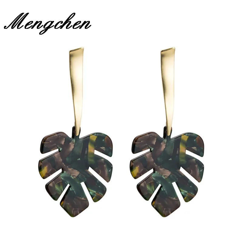 2019 New Arrive Resin Leaf Pendant Dangle Earrings for Women Fashion Jewelry Bohemian Style Statement Earrings
2019 New Arrive Resin Leaf Pendant Dangle Earrings for Women Fashion Jewelry Bohemian Style Statement Earrings