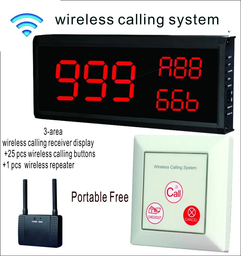Long Distance 25 Wall-mounted Caller +Number Receiver Wireless paging System for Restaurant Cafe Shop Hospital
Long Distance 25 Wall-mounted Caller +Number Receiver Wireless paging System for Restaurant Cafe Shop Hospital