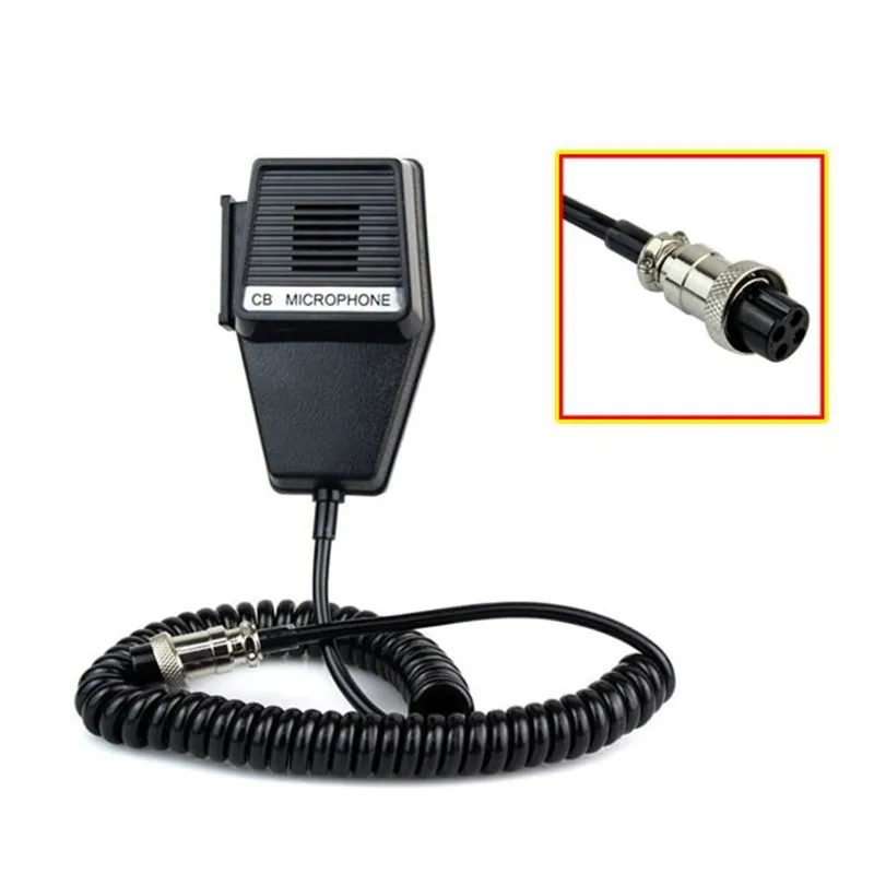2pcs 100% NEW Workman CM4 CB Radio speaker Mic Microphone 4 Pin Cobra / Uniden for Car CB radio
2pcs 100% NEW Workman CM4 CB Radio speaker Mic Microphone 4 Pin Cobra / Uniden for Car CB radio