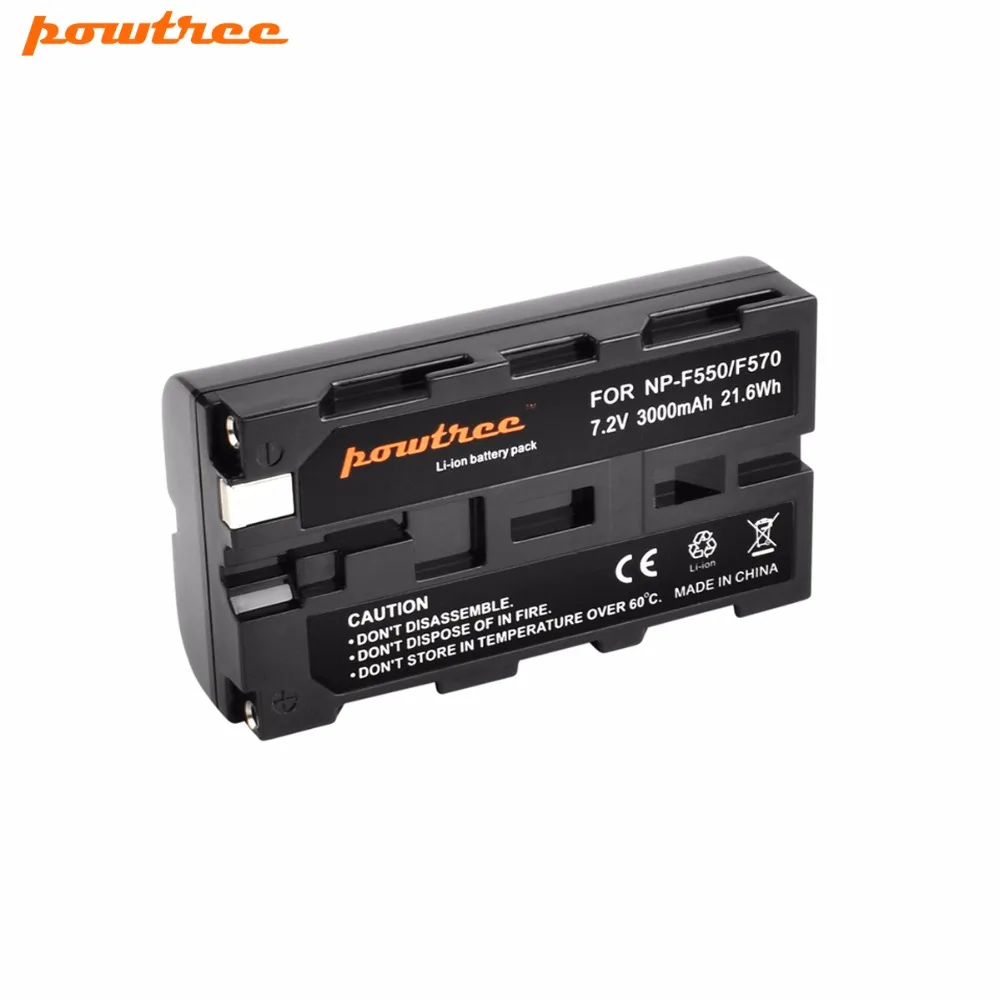 3000mAh NP-F550 NP F550 NPF550 Camera Battery for Sony NP-F330 NP-F530 NP-F570 NP-F730 NP-F750 Hi-8 GV-D200 D800 TRV81 SC55 L10
3000mAh NP-F550 NP F550 NPF550 Camera Battery for Sony NP-F330 NP-F530 NP-F570 NP-F730 NP-F750 Hi-8 GV-D200 D800 TRV81 SC55 L10