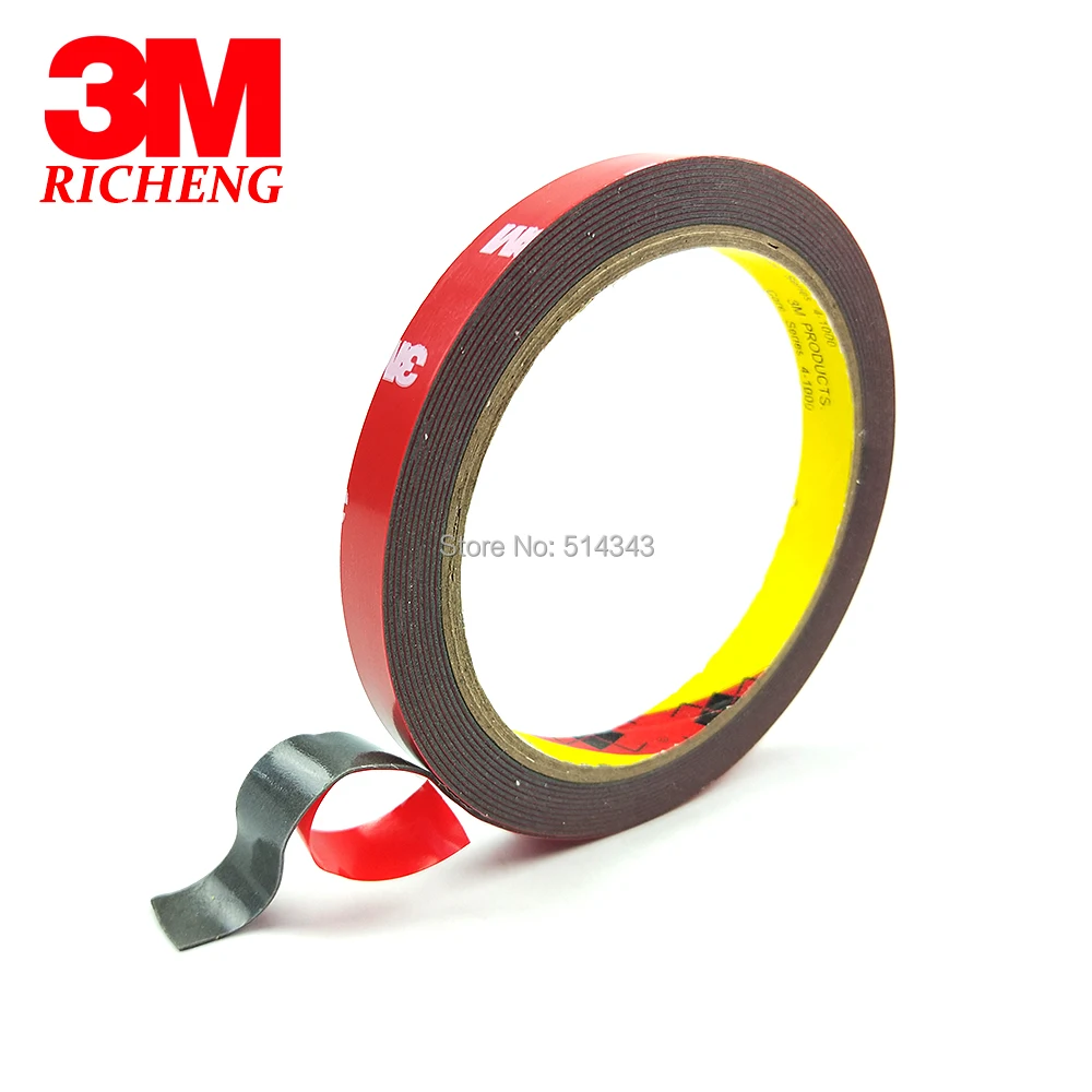 3M 4229P Auto Double Sided Adhesive Foam Acrylic Tape Pressure Sensitive Adhesive Tape 10MM*3M Grey Color 1Pcs
3M 4229P Auto Double Sided Adhesive Foam Acrylic Tape Pressure Sensitive Adhesive Tape 10MM*3M Grey Color 1Pcs