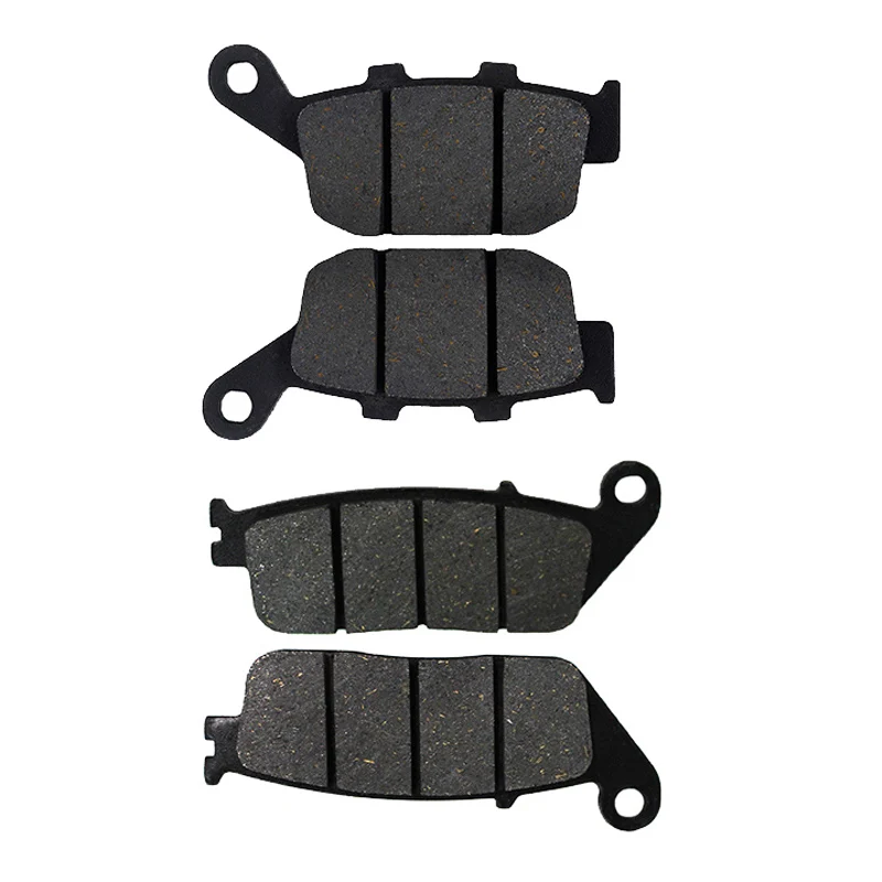 Motorcycle Front and Rear Brake Pads for Honda VT250 Spada 88-90 CB-1 CB400F 1989 1990 CBR400RR CBR400 RR NC23 NC29 90-94
Motorcycle Front and Rear Brake Pads for Honda VT250 Spada 88-90 CB-1 CB400F 1989 1990 CBR400RR CBR400 RR NC23 NC29 90-94